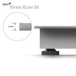 GRAM XTREM LION-S AISI-316 IP68 Plataforma inoxidable perfil