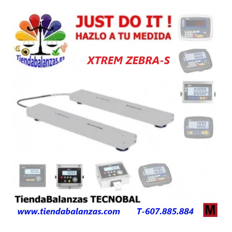 GRAM XTREM ZEBRA S Barras pesadoras acero inoxidable