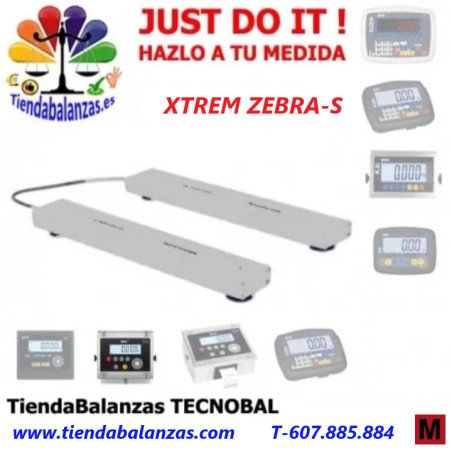 GRAM XTREM ZEBRA S Barras pesadoras acero inoxidable