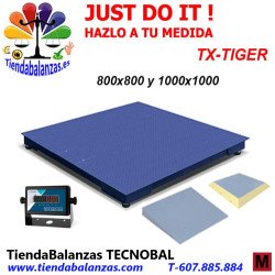 ACCUREX TX-TIGER 300/600/1500/3000Kg Plataforma de Gram portada2