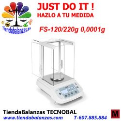 GRAM FS-120/220g 0,0001g Balanza analítica laboratorio