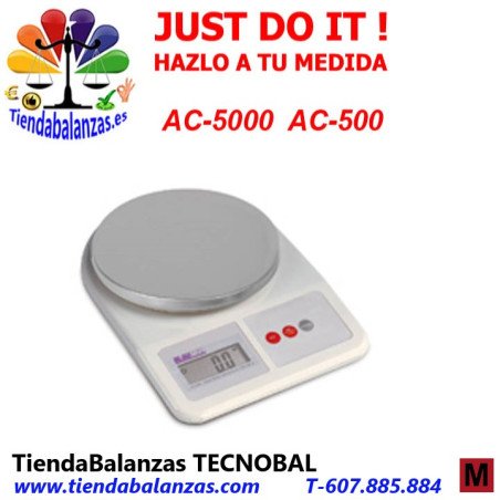 GRAM AC-500/5000 500/5000g 0,1/1g Balanza personal portada