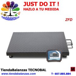 ZFD 900x600/1000x1000 600Kg 200g Plataforma de Baxtran portada
