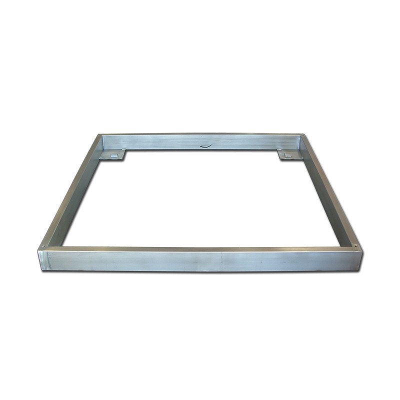 Cubilaje inox. para empotrar 1500x1500 para plataformas Baxtran.