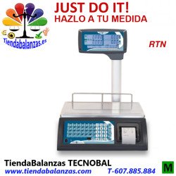 RTN 6/15Kg 2/5g 15/30Kg 5/10g Balanza comercial Baxtran