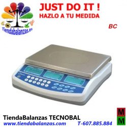 BC 3/6/15/30Kg  0.1/0.2/0.5/1g Balanza cuentapiezas Baxtran