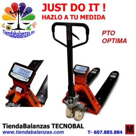 OPTIMA PTO PALLETTRUCK TOWER transpaleta 2000Kg 500g de Baxtran portada