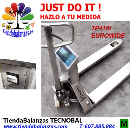 TP410i EURO/WIDE transpaleta 1000/2000Kg 200/500g de Baxtran portada