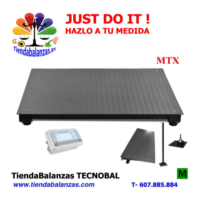 PLATAFORMA MTX-300/600/1500/3000/6000Kg hasta 2000x1500 Baxtran portada