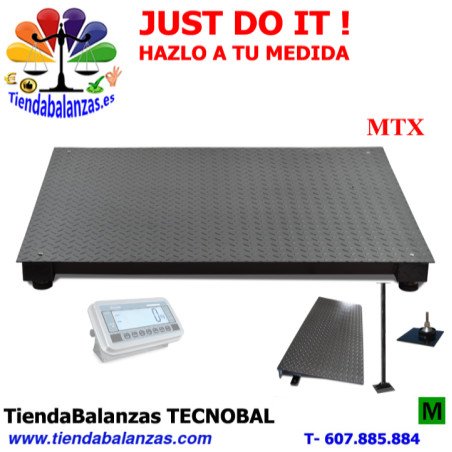 PLATAFORMA MTX-300/600/1500/3000/6000Kg hasta 2000x1500 Baxtran portada