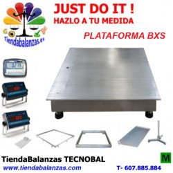 PLATAFORMA BXS-600/1500/3000Kg 200/500/1000g de Baxtran portada