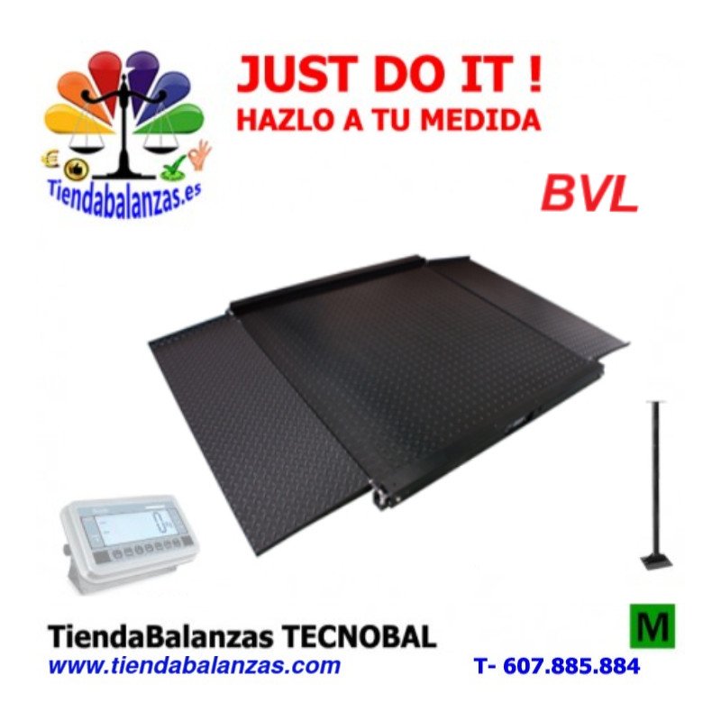 PLATAFORMA BVL-1500Kg 500g 1200x1200/1500x1500 de Baxtran