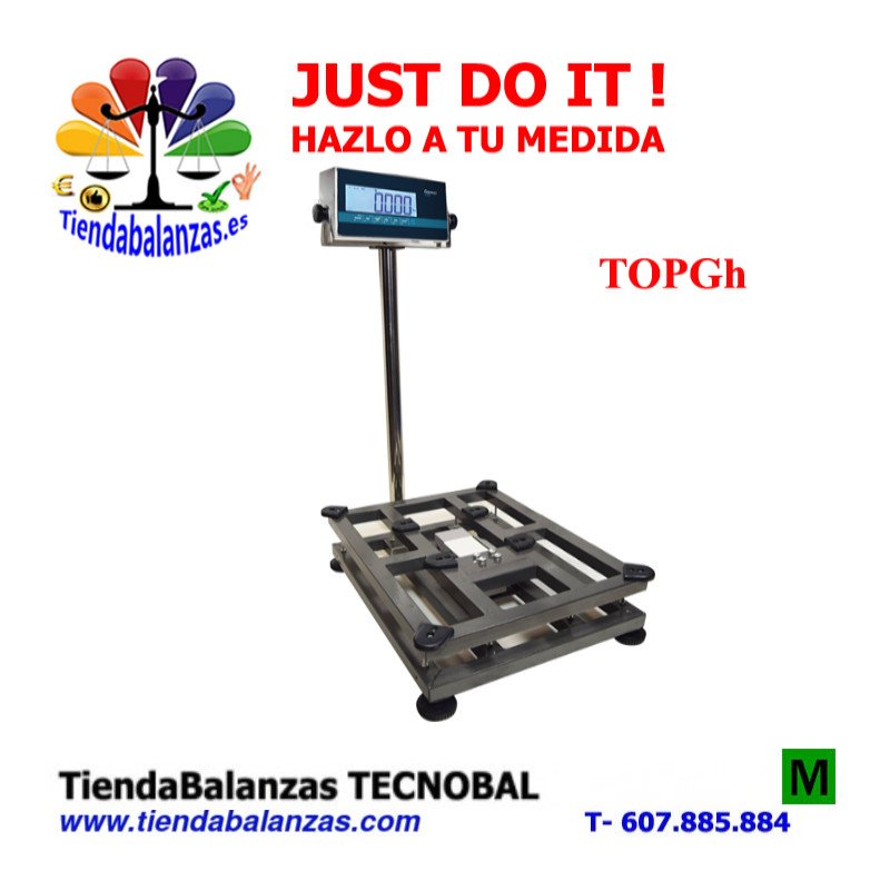 TOPGh 335x305/550X420/650X500 30/60/150/300Kg Baxtran portada