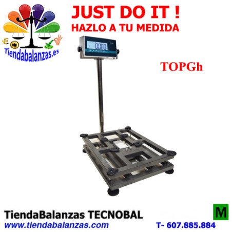 TOPGh 335x305/550X420/650X500 30/60/150/300Kg Baxtran portada