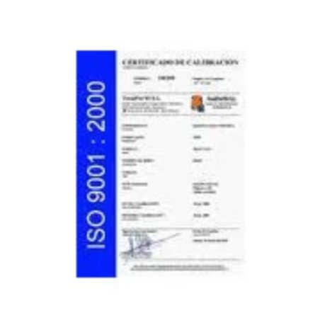 Certificado ISOCAL de 0,01 g a 30 kg portada