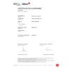 Certificado ISOCAL de 601 kg a 1500 kg
