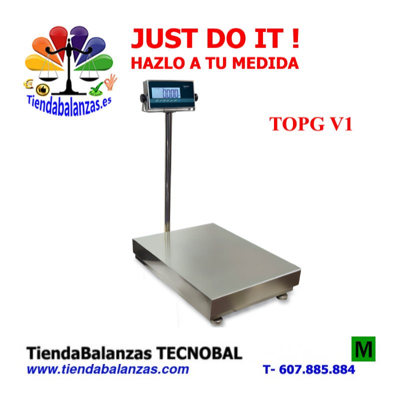 TOPGi v1 335x305/550X420/650X500 30/60/150/300Kg Baxtran portada