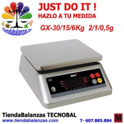 GRAM GX-6000  GX-15K  GX-30K Balanza IP-67 acero inox