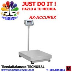 ACCUREX RX- 30/60/150/300Kg Báscula semi industrial de Gram portada