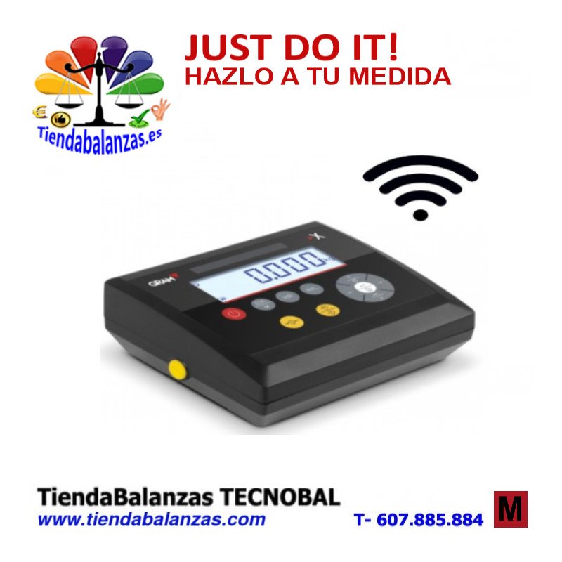 Indicador K3W (con WiFi y cable alimentación plataforma Xtrem) de Gram. portada