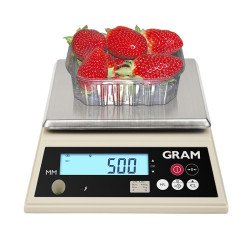 GRAM MM-6000 6.000g 1g Balanza límites de peso a pilas fresas