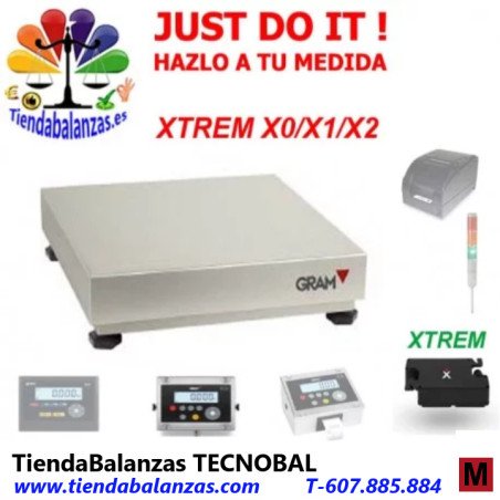 GRAM XTREM X Plataforma monocélula acero inoxidabe AISI-304/316 portada