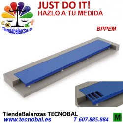 BPPEM 3m. x 270/330mm 15/30/40 TN. PESAEJES METÁLICO DE BAXTRAN detalle