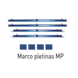 MP-1210 Marco pletinas para empotrar (1212x1092mm)