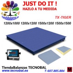 ACCUREX TX-TIGER 300/600/1500/3000Kg Plataforma de Gram portada