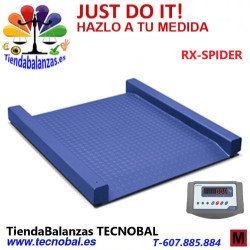 RX-SPIDER ACCUREX 300/600/1500Kg Plataforma minirampas Gram portada