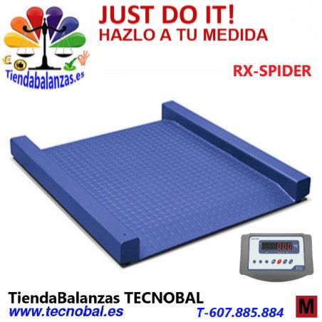 RX-SPIDER ACCUREX 300/600/1500Kg Plataforma minirampas Gram portada