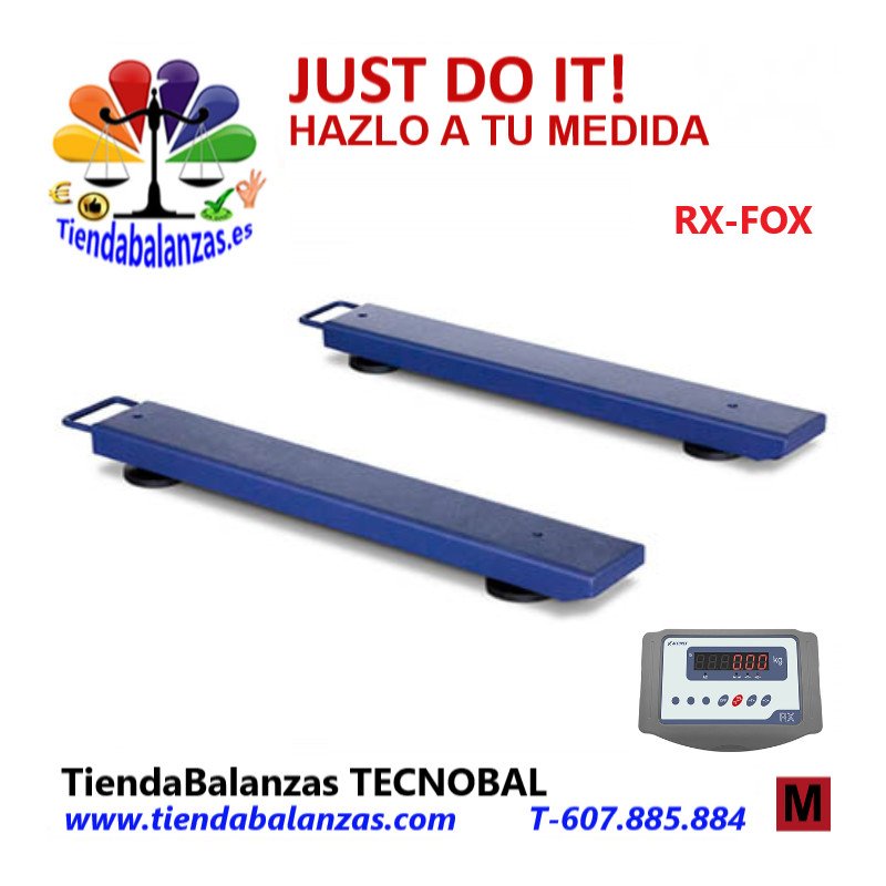 RX-FOX ACCUREX 3000Kg 500g Barras pesadoras de Gram portada