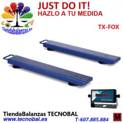 TX-FOX ACCUREX 3000Kg 500g Barras pesadoras de Gram