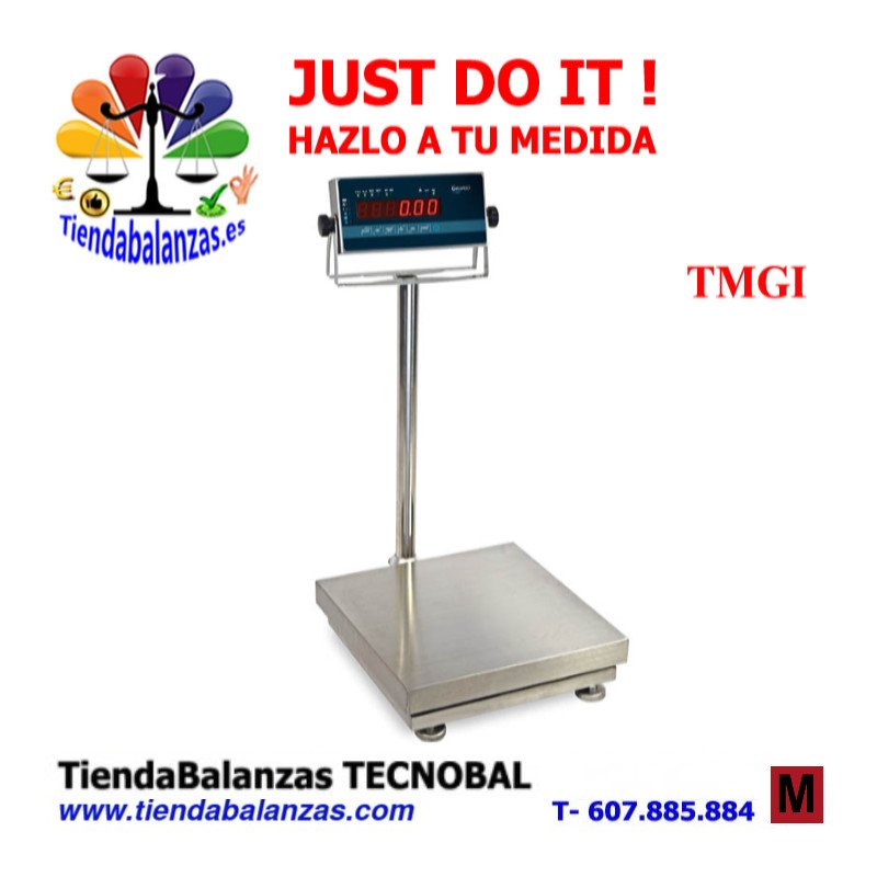 TMGI V2 400x400/600x600/800x800 30/60/150/300/600Kg 5/10/20/50/100g portada