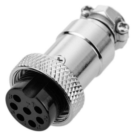 Conector hembra CUF 7 pins de BAXTRAN