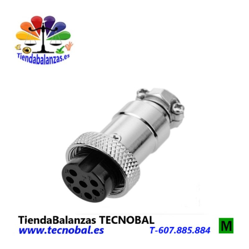 Conector hembra CUF 7 pins de BAXTRAN portada