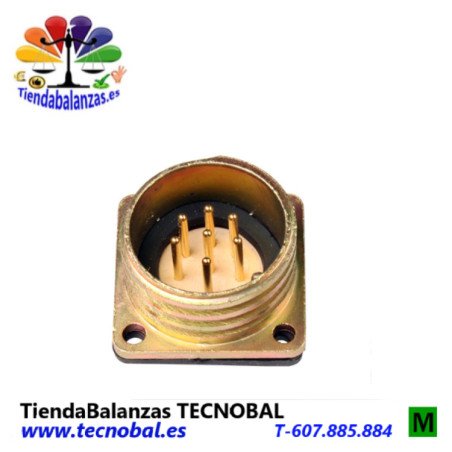 Conector macho CUC 7 pins de BAXTRAN portada