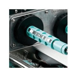 Etiquetadora EZ-22500 PLUS GODEX con rebobinador para EPELSA detalle rebobinador