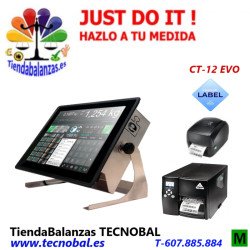 Visor CT-12-EVO WINDOWS/LINUX (PC 12” TACTIL) EPELSOFT LABEL