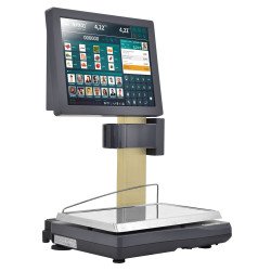 TOUCHSCALE XS 20 I - Pantalla 15” / Trasera 9" de Epelsa.