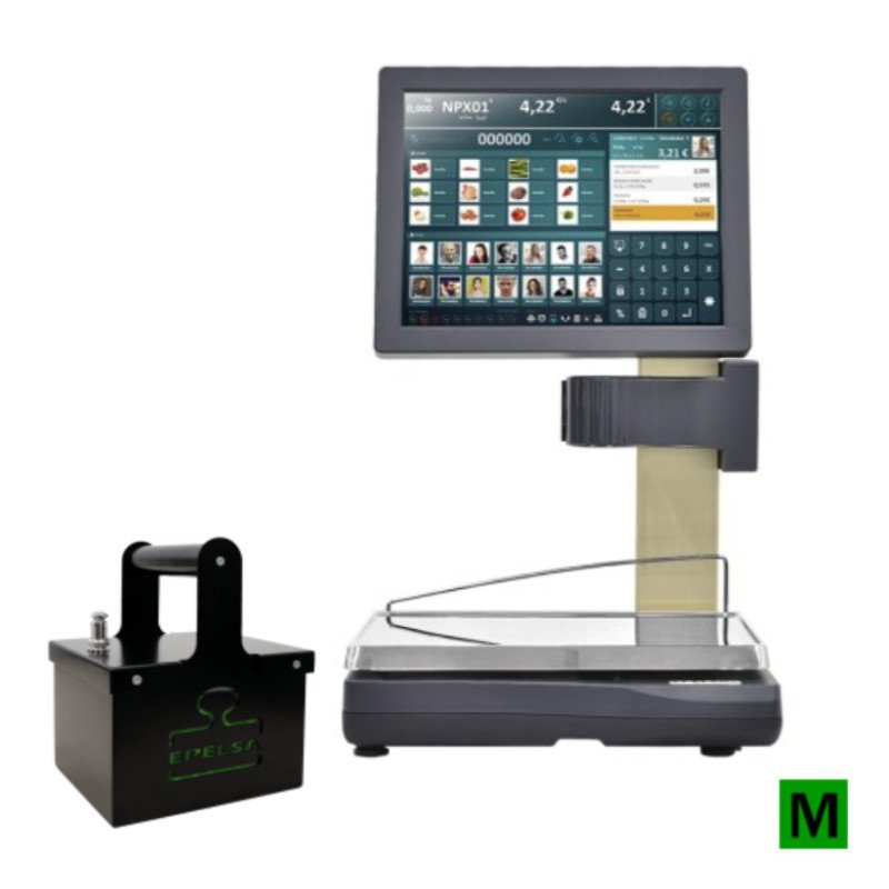 TOUCHSCALE XS 20 I E-POWER- Pantalla 15” / Trasera 9" de Epelsa portada