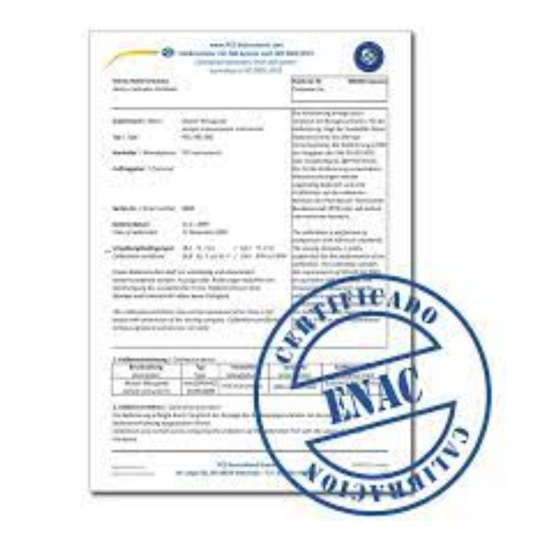 Certificado Calibración ENAC desde 16 kg - 60 kg "in situ" de Epelsa.