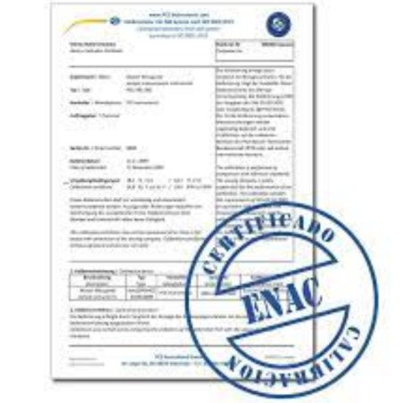 Certificado Calibración ENAC desde 16 kg - 60 kg "in situ" de Epelsa.