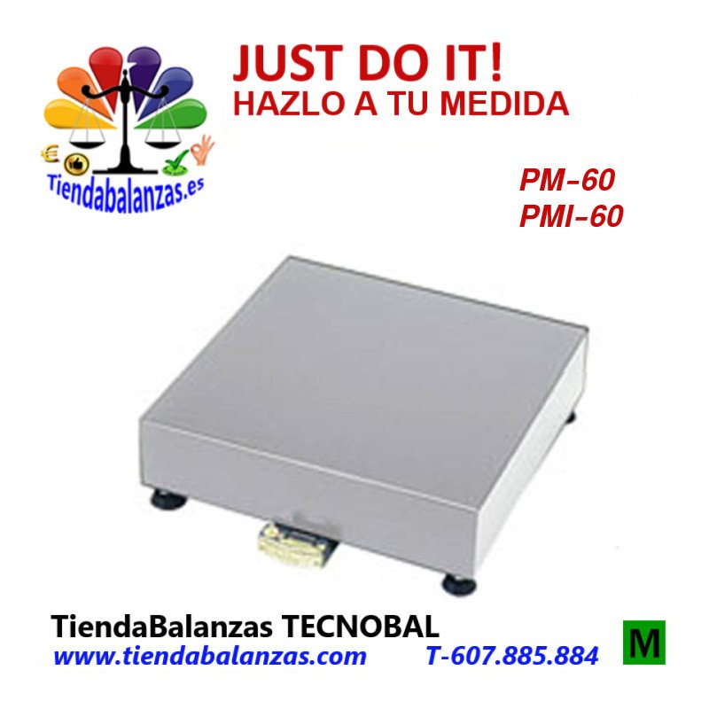 PMI-LMI PLATAFORMA 500x600 30/60/150/300 Kg de GRUPO EPELSA portada