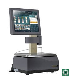 TOUCHSCALE XS 20 RL E-POWER-Bat. Ext. Pantalla 15” / Trasera 9" de Epelsa. ladeada