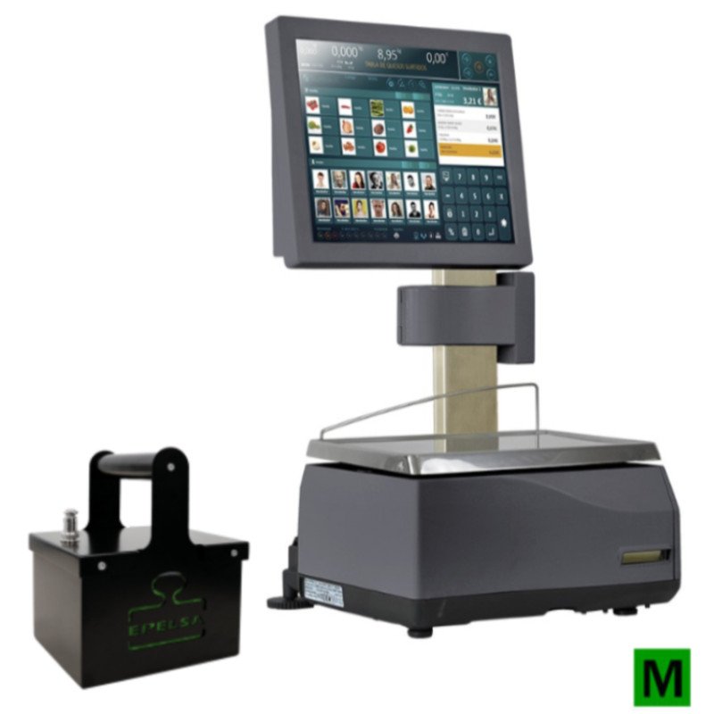 TOUCHSCALE XS 20 RL E-POWER-Bat. Ext. Pantalla 15” / Trasera 9" de Epelsa.portada.