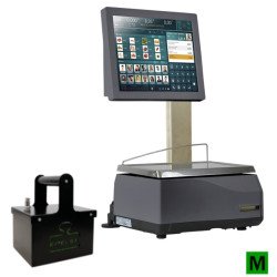 TOUCHSCALE XS 20 RL E-POWER-Bat. Ext. Pantalla 15” / Trasera 9" de Epelsa portada