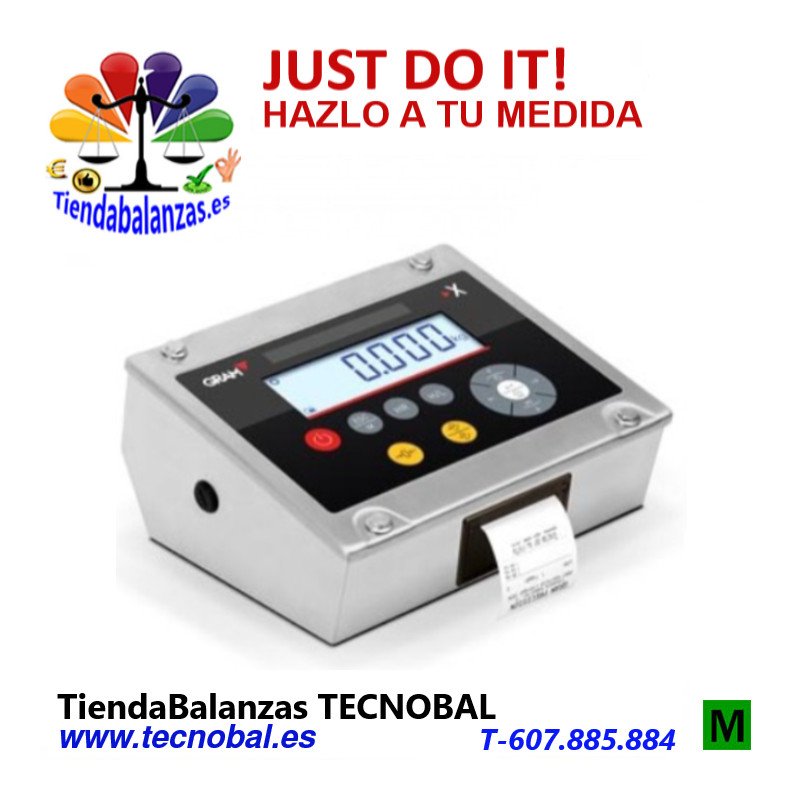 K3iX P VISOR Indicador de peso CE-M para plataformas XTREM Gram portada