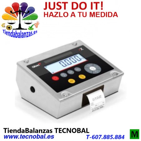 K3iX P VISOR Indicador de peso CE-M para plataformas XTREM Gram portada