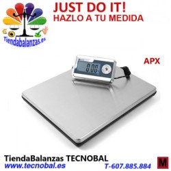 APX INOX 388x308 200Kg 50g Báscula LOW-COST Baxtran portada